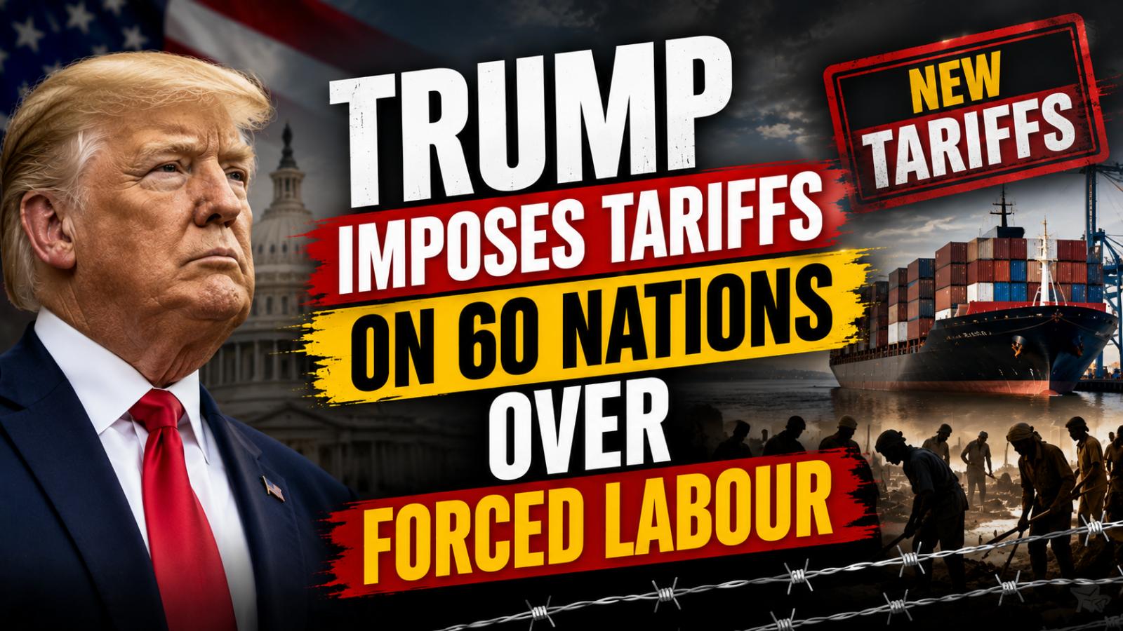 Trump Imposes Tariffs on 60 Nations Over Forced Labour