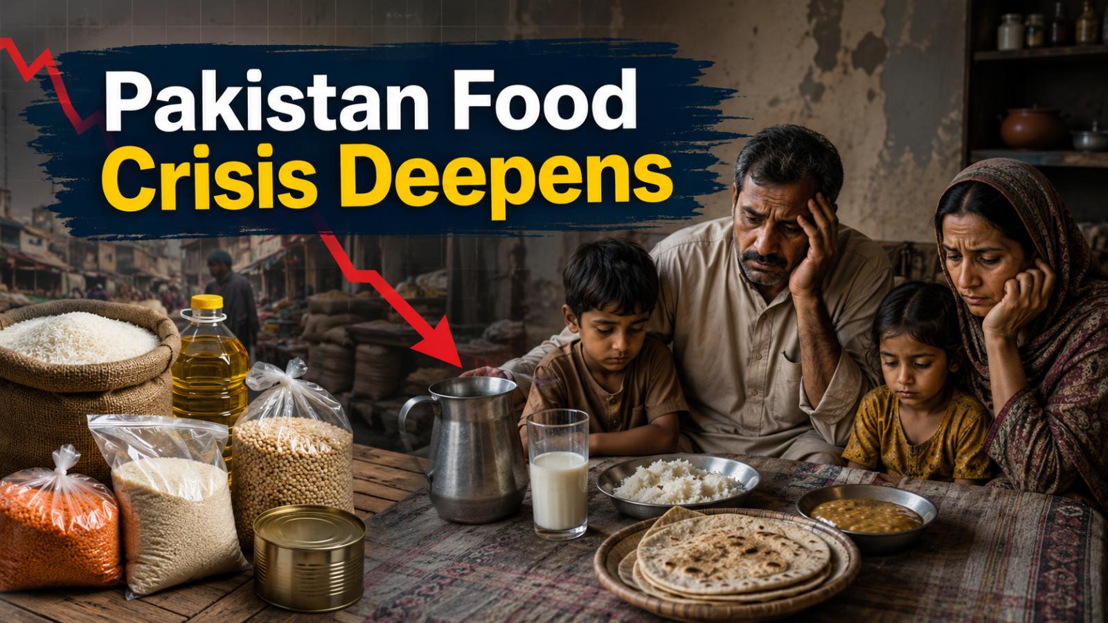 Pakistan Food Crisis Deepens as Families Eat Less, Spend More