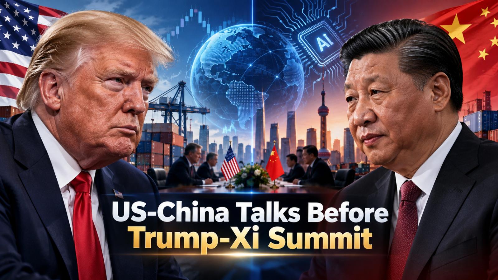 US China Trade Talks Set Stage for Trump-Xi Summit
