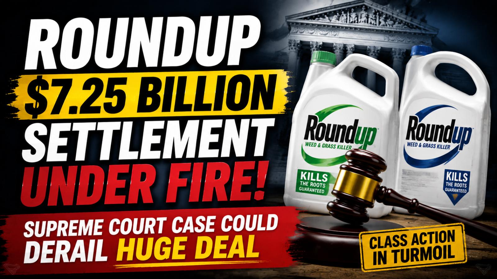 Lawyers Challenge $7.25B Roundup Settlement Amid Supreme Court Case