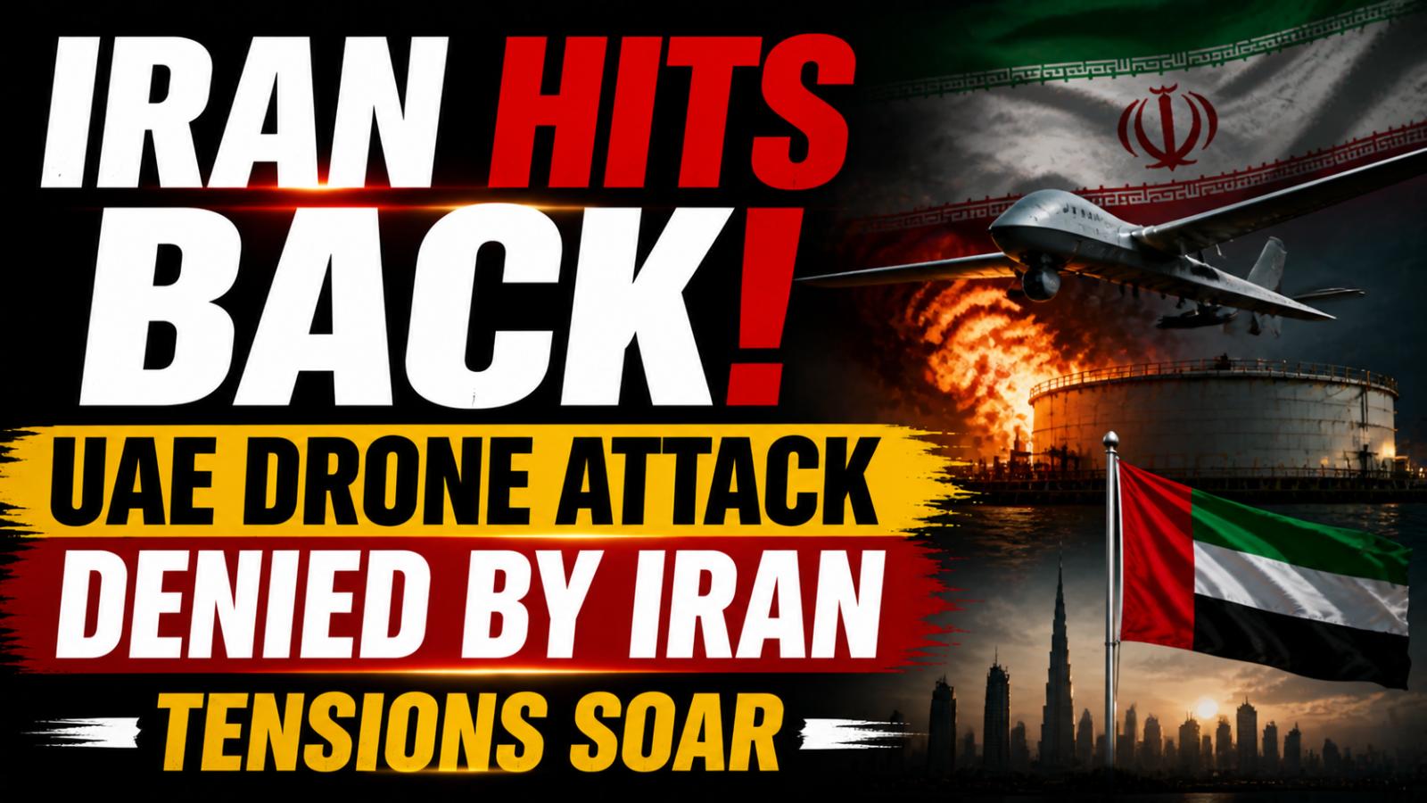 Iran Rejects UAE Drone Strike Accusations, Points to US Adventurism