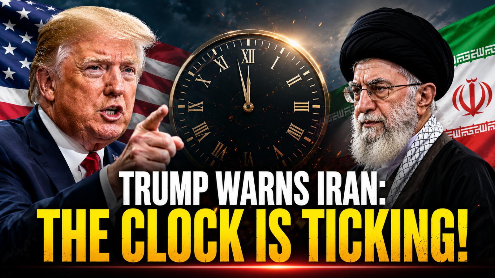 US-Iran Tensions Rise as Trump Signals Time is Running Out