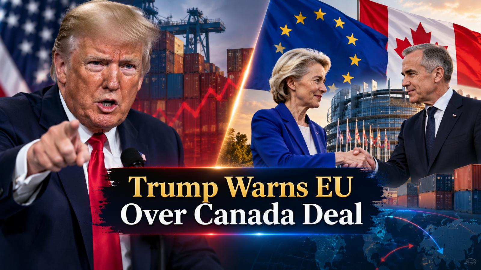 Canada EU Associate Membership Draws Trump Tariff Warning
