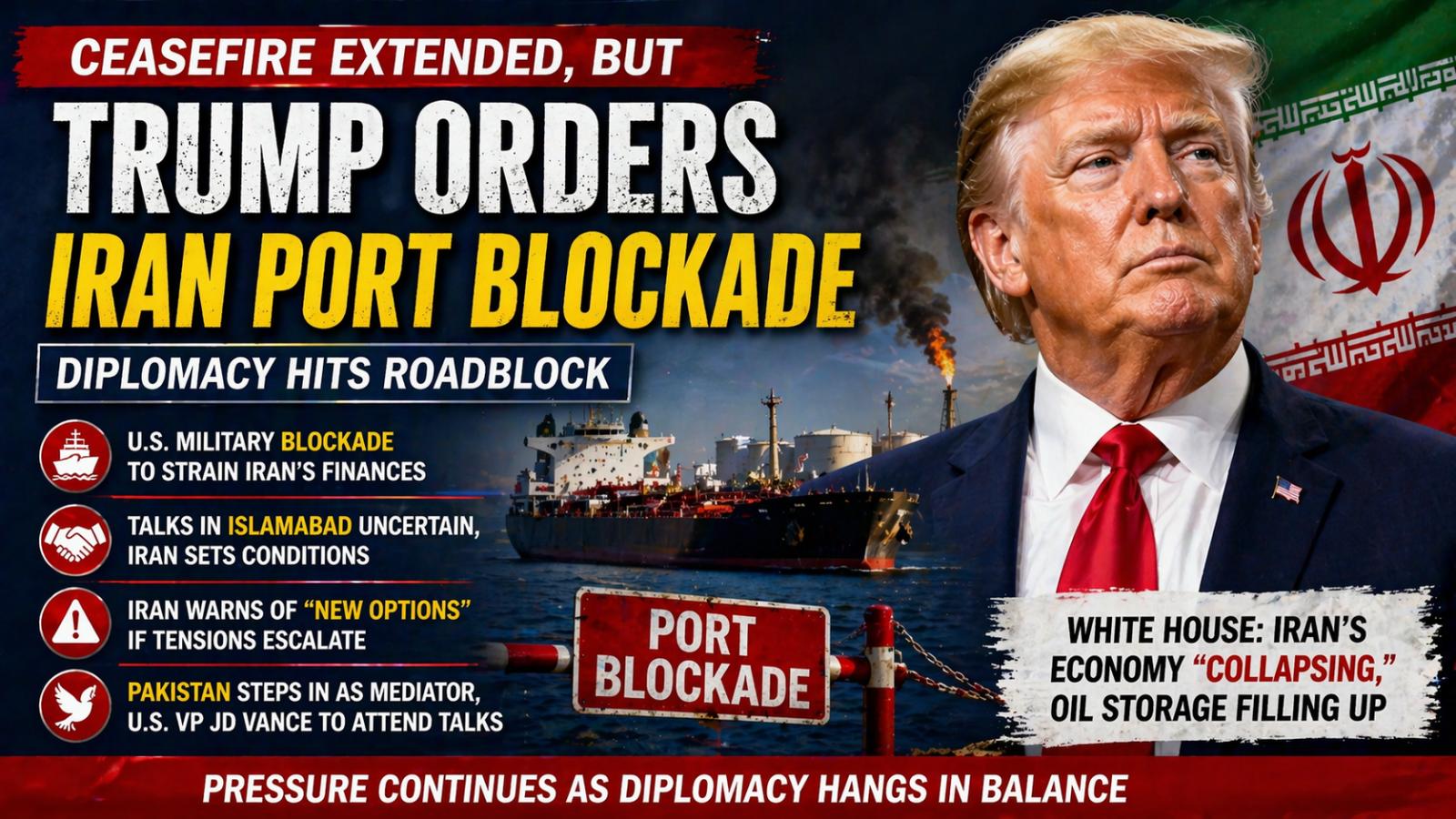 US Maintains Pressure on Iran as Talks Remain Uncertain Amid Ceasefire