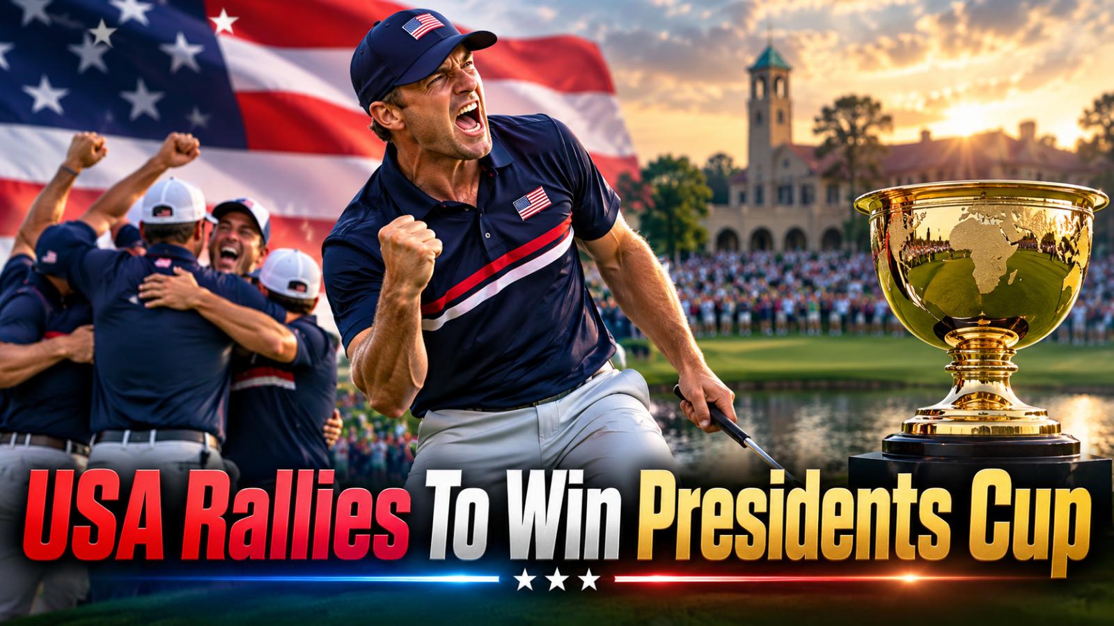USA Presidents Cup Comeback Seals 11th Straight Title at Medinah