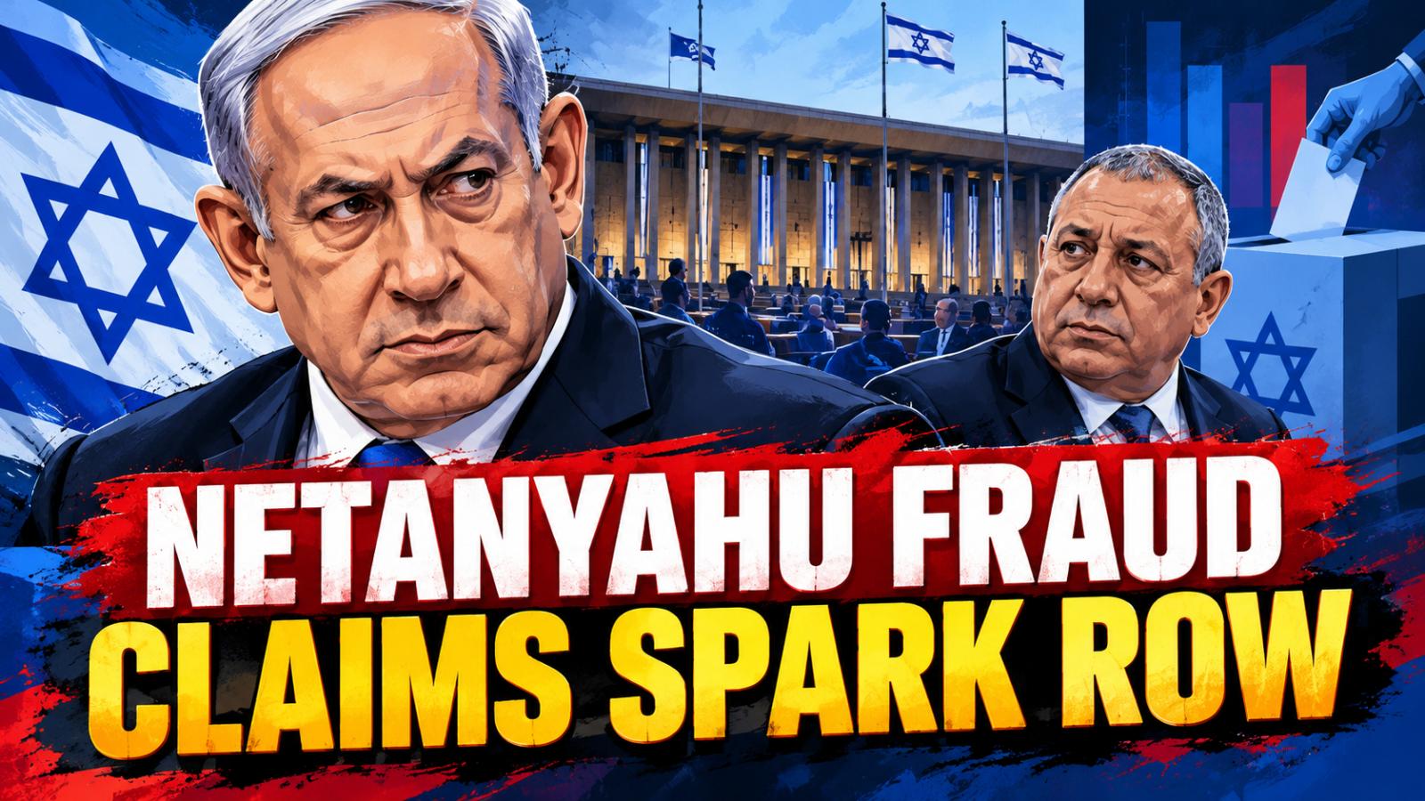 Netanyahu's Election Fraud Claims Spark Political Row in Israel