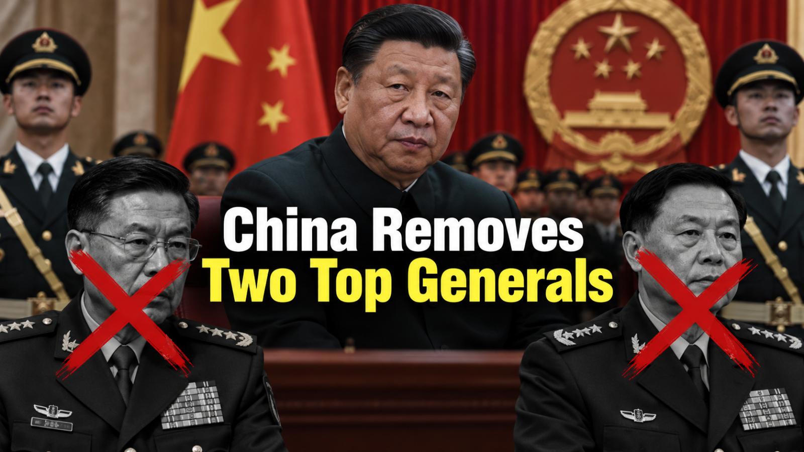 China Expels Zhang Youxia and Liu Zhenli From Party, Military
