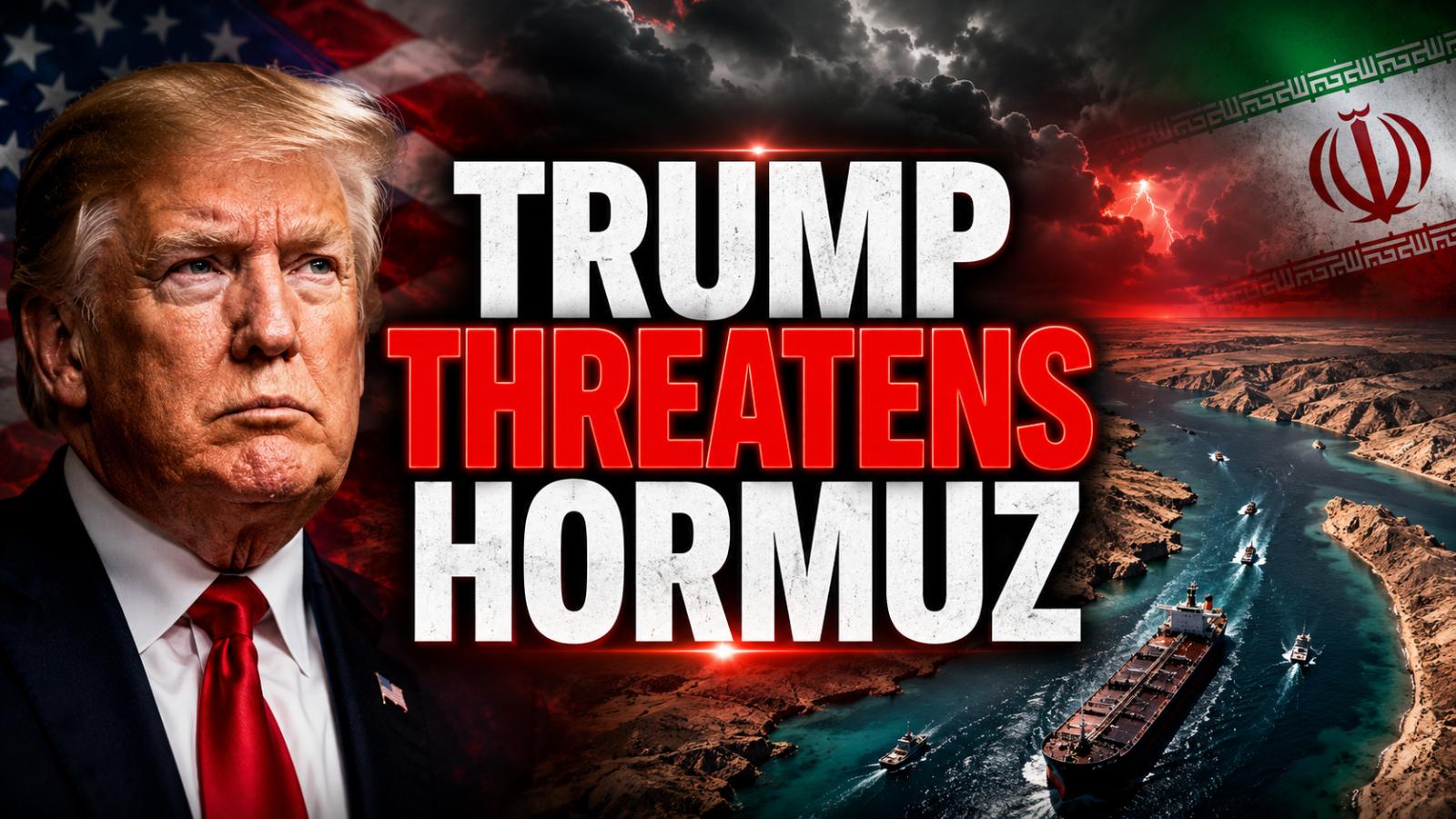 Trump warns Iran as Hormuz tensions hit talks