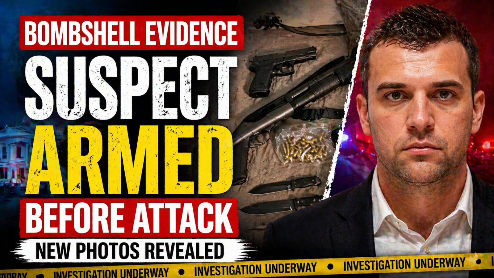 Court Filing Reveals Images of Armed Suspect Before High-Profile Event