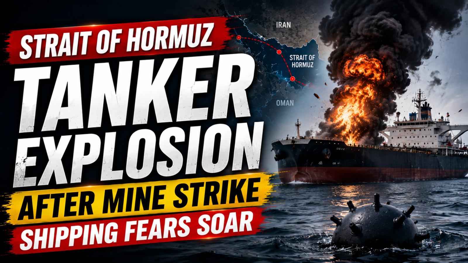 Strait of Hormuz Tanker Explosion Raises Shipping Fears