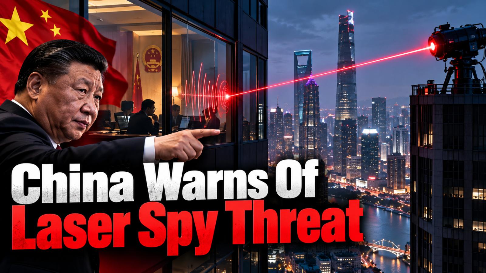 China warns of laser eavesdropping by foreign spies