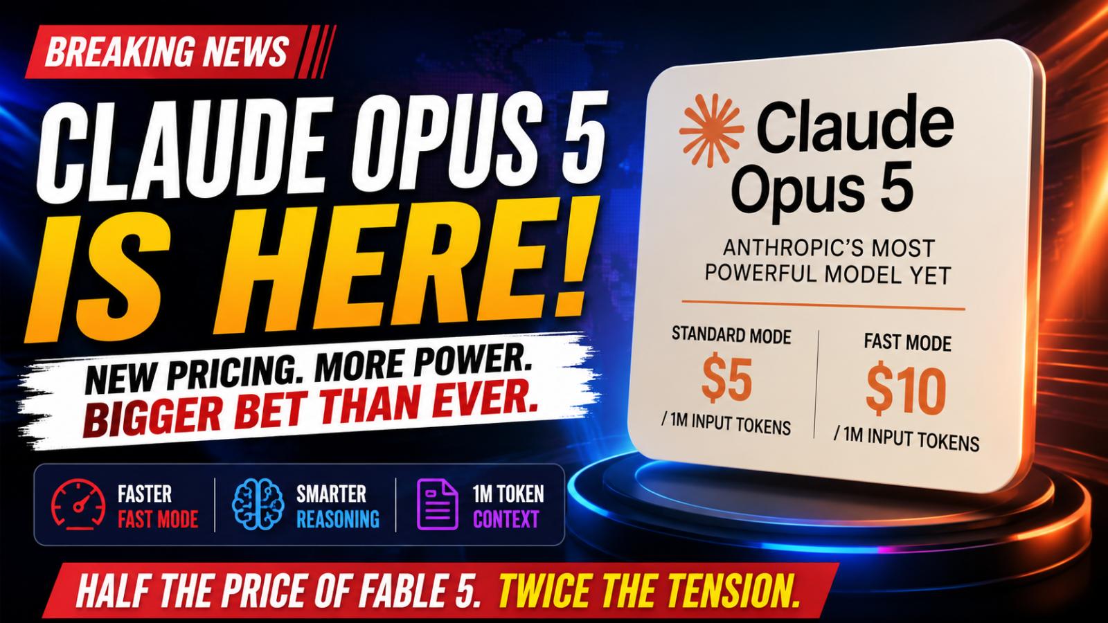 Claude Opus 5 pricing reshapes Anthropic’s AI lineup
