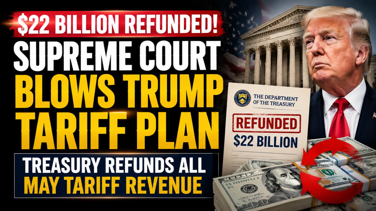 US refunds $22B in customs duties after Supreme Court ruling