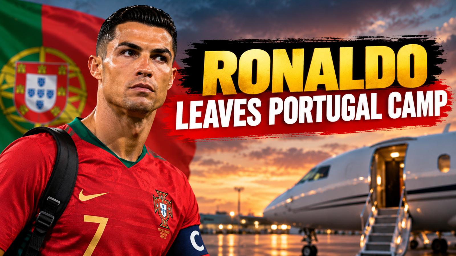 Ronaldo Portugal Exit: Captain Leaves Camp Before Denmark Clash