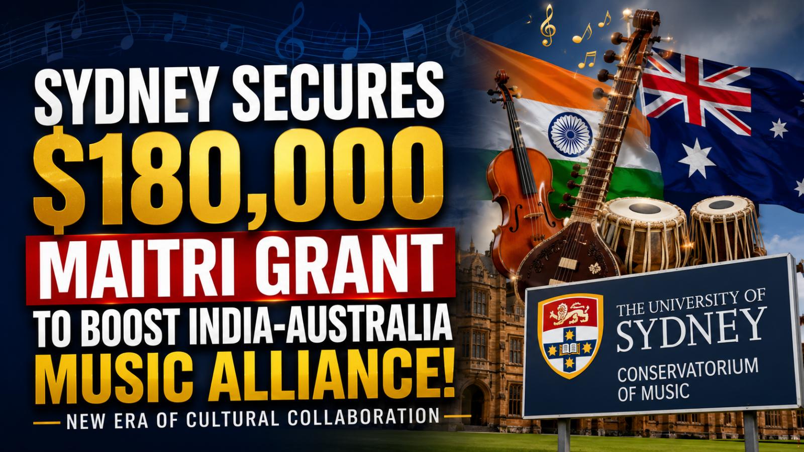 Sydney Maitri Grant Builds New India-Australia Music Alliance