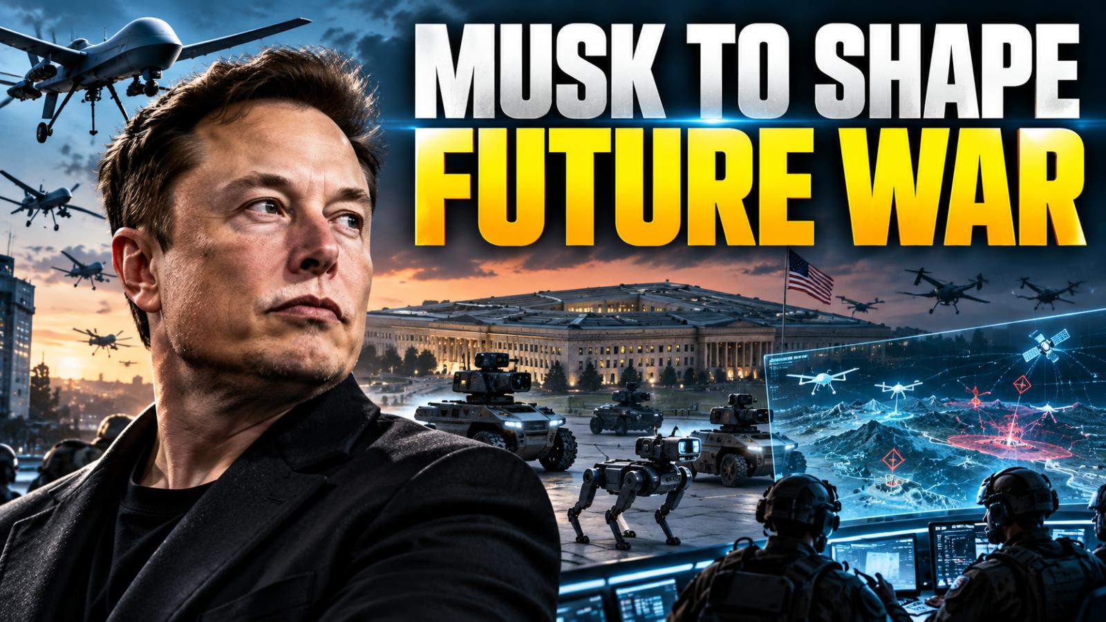 Musk Project Meridian to Shape Pentagon’s Future Warfare Plans