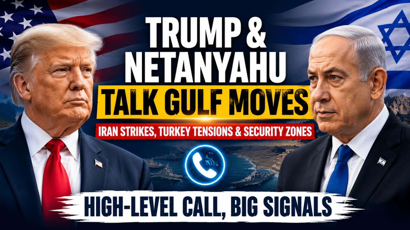 Trump-Netanyahu call covers Iran strikes and Turkey