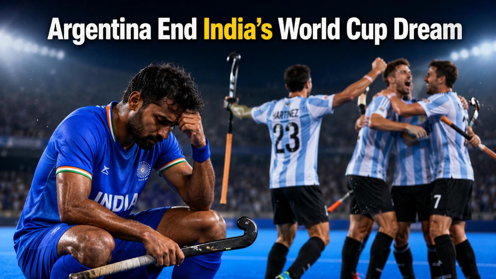 India Hockey World Cup Exit Extends 51-Year Medal Drought