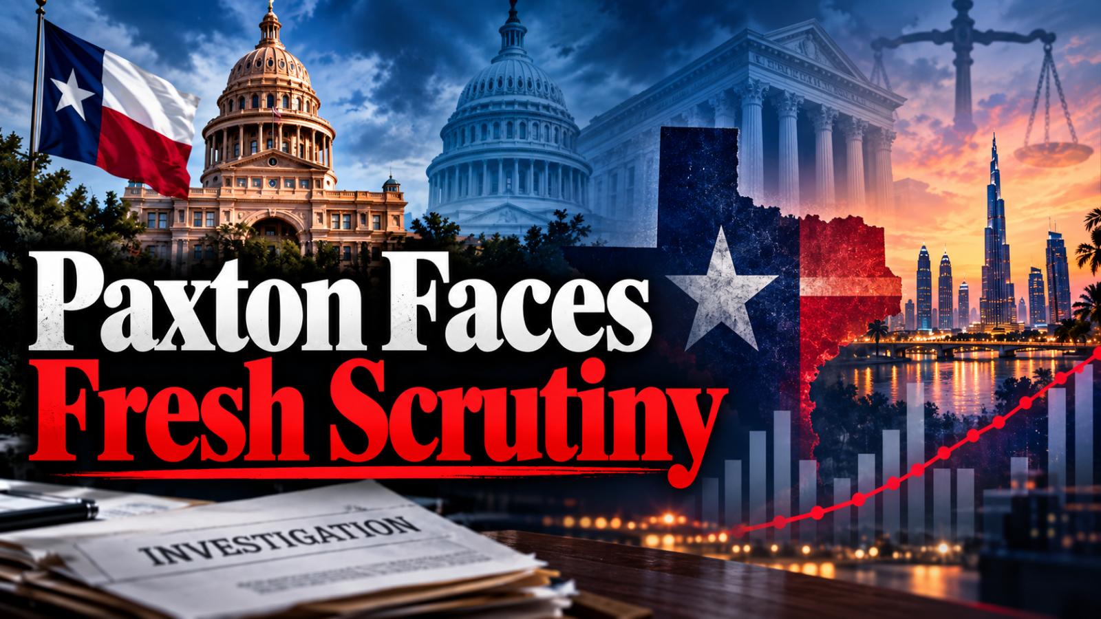 Trump-backed Ken Paxton faces new scrutiny in Texas Senate race