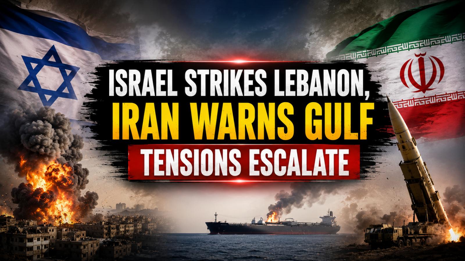 Israel Lebanon strikes deepen Iran-US tensions over Hormuz