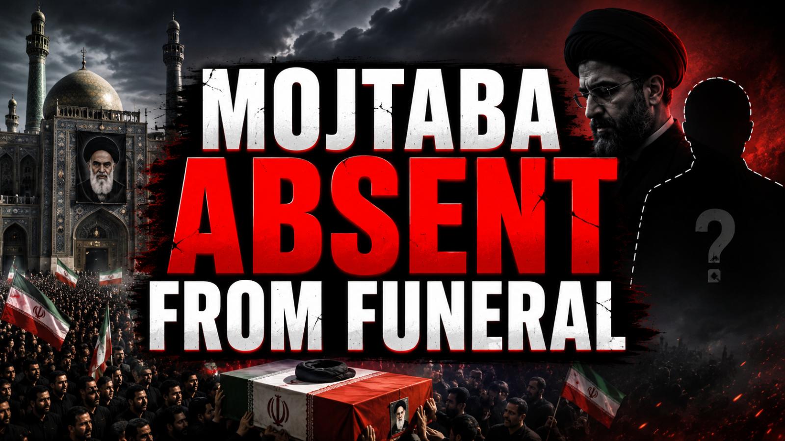 Mojtaba Khamenei absent from father’s funeral