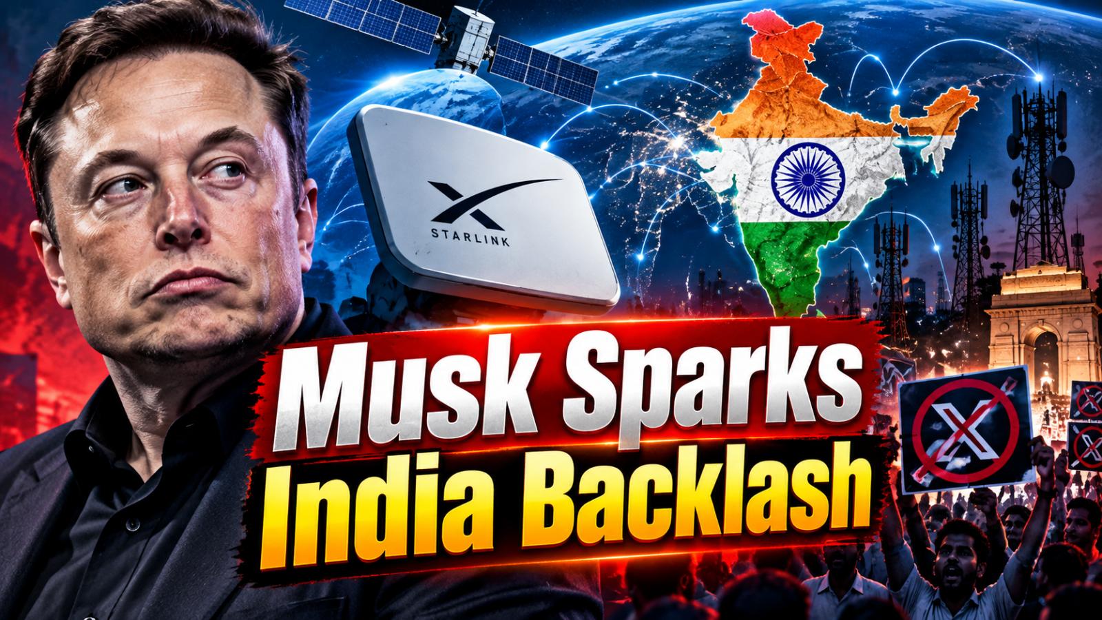 Musk Ambani Starlink row triggers X subscription backlash