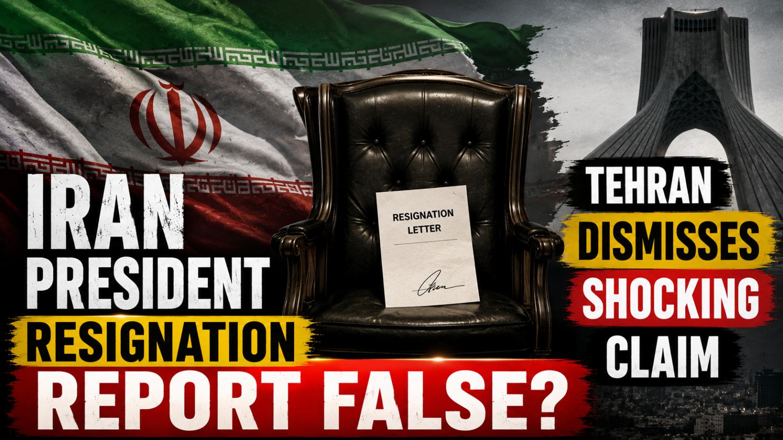 Tehran Rejects Claims of Internal Government Divisions