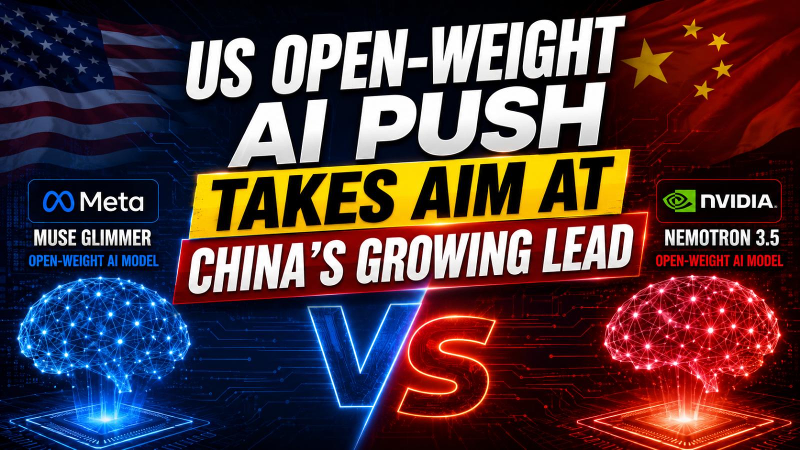 US Open-Weight AI Push Takes Aim at China's Growing Lead
