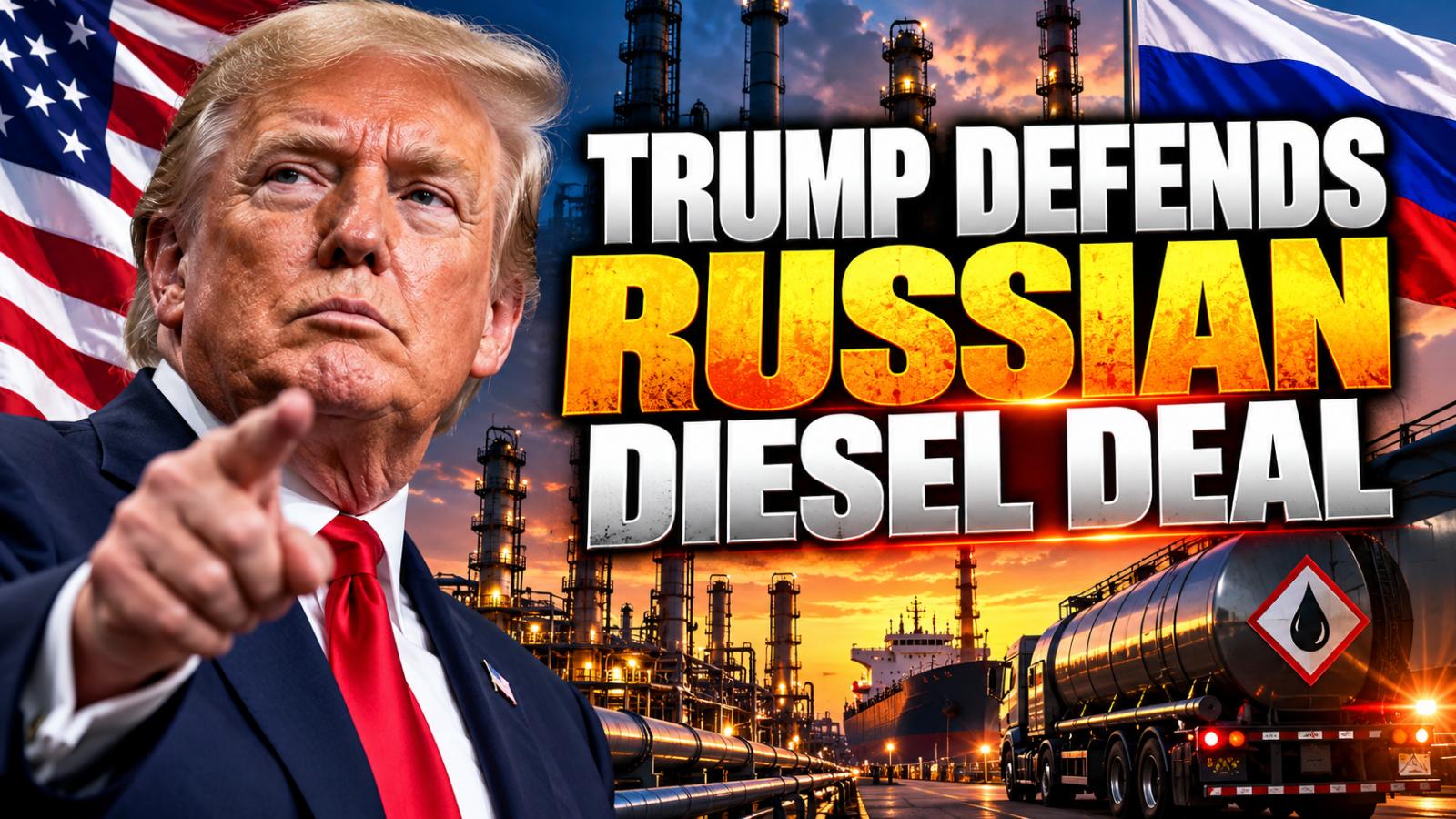 Trump Defends Russian Diesel Deal Amid Bipartisan Backlash