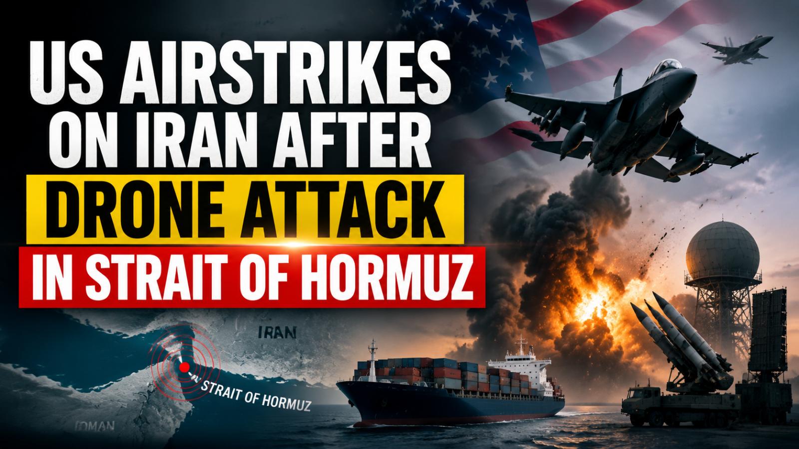Strait of Hormuz tensions rise as US targets Iranian military locations