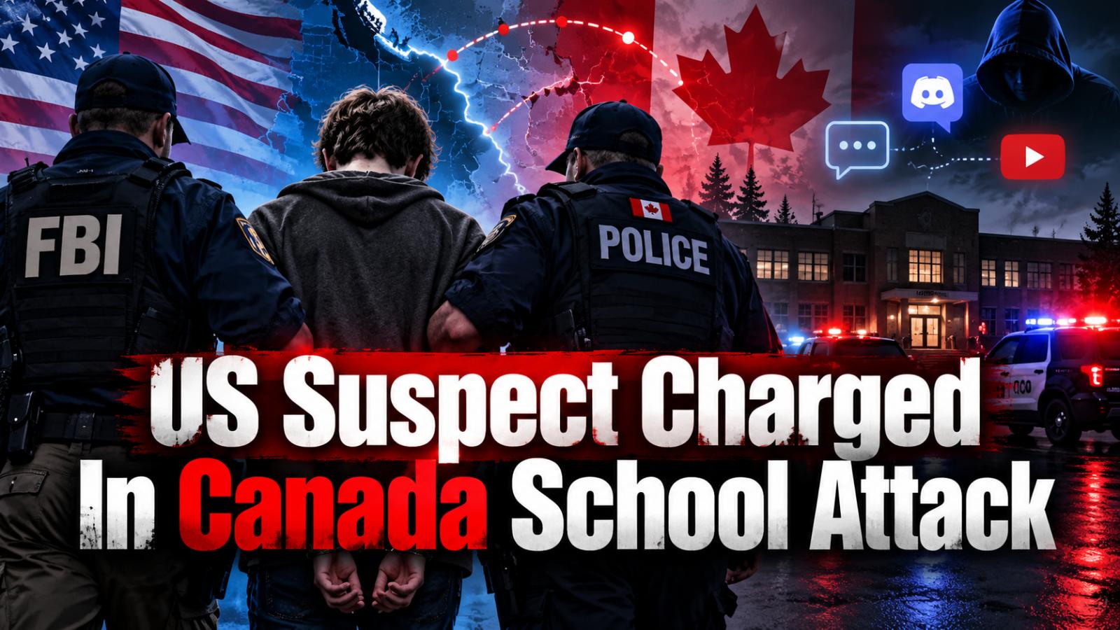 Tumbler Ridge shooting conspiracy: US suspect charged