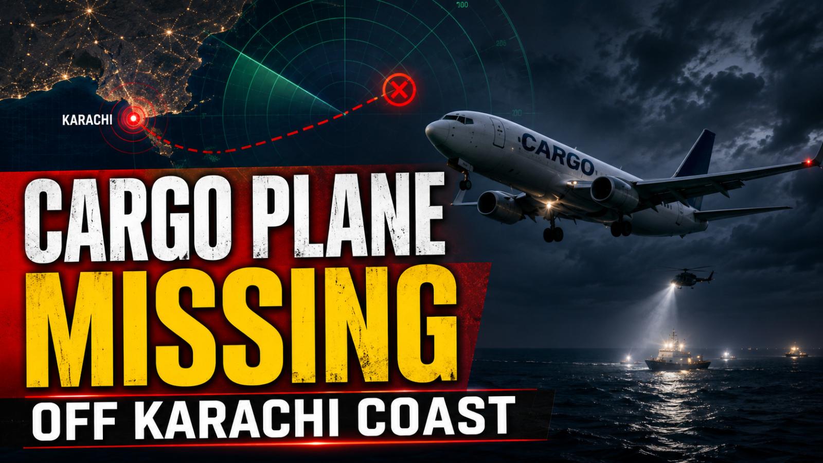Pakistani cargo plane missing off Karachi coast