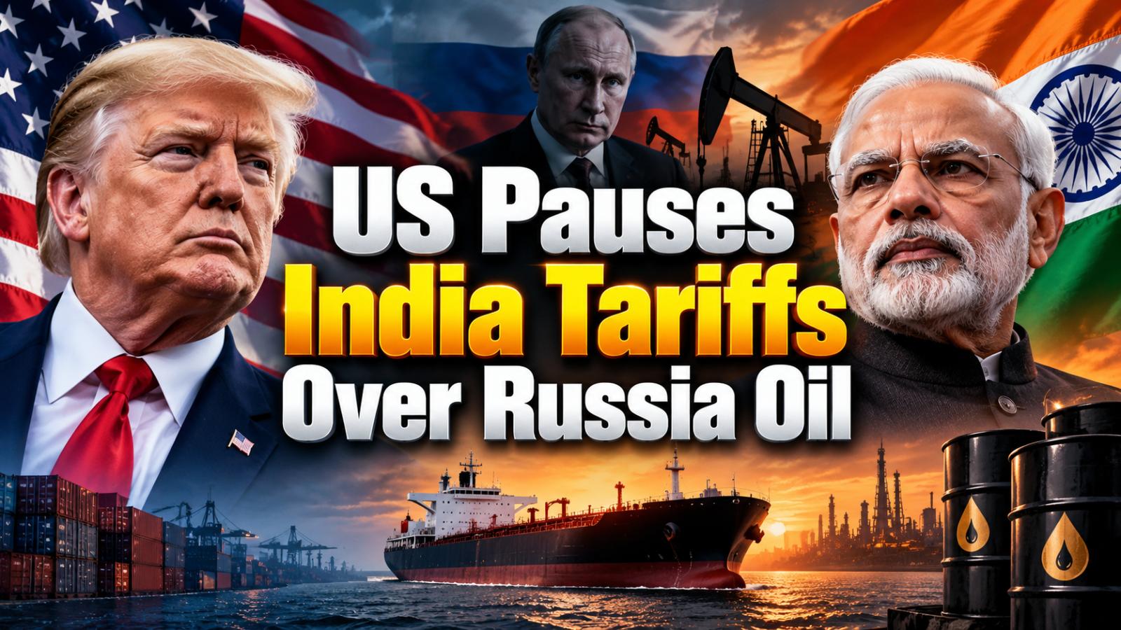 US reviews Russia sanctions waiver as India tariffs remain paused