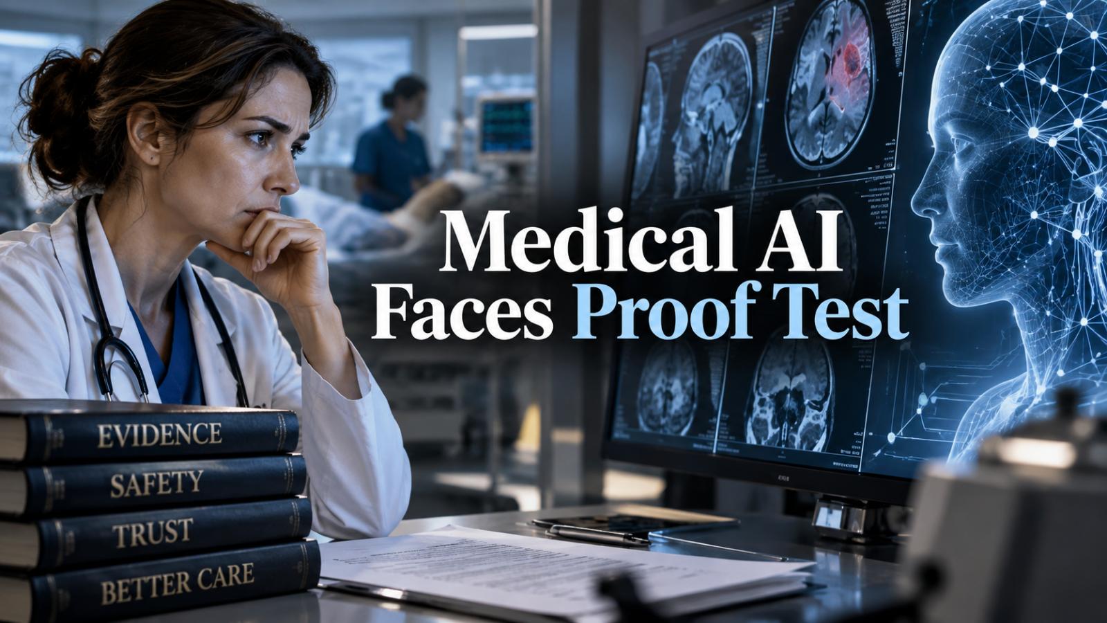 Medical AI Evidence Gap Slows Adoption Beyond Diagnostics