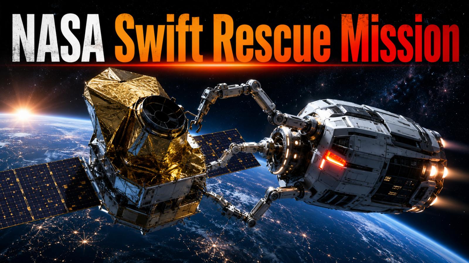 Robotic mission aims to lift NASA’s Swift Observatory