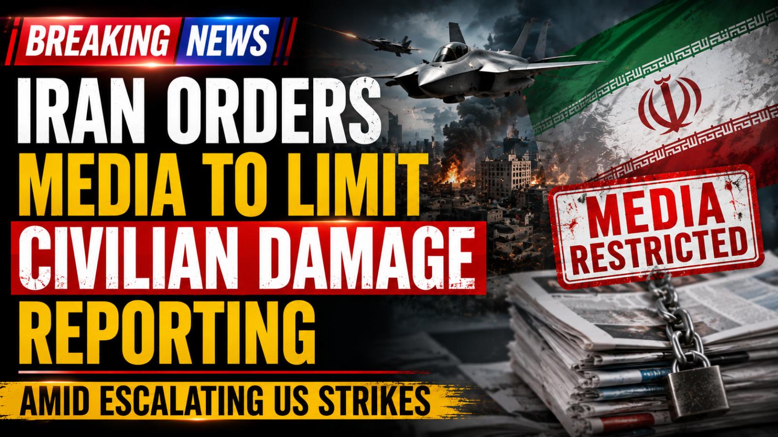 Iran Media Reporting Restrictions Ordered After US Strikes