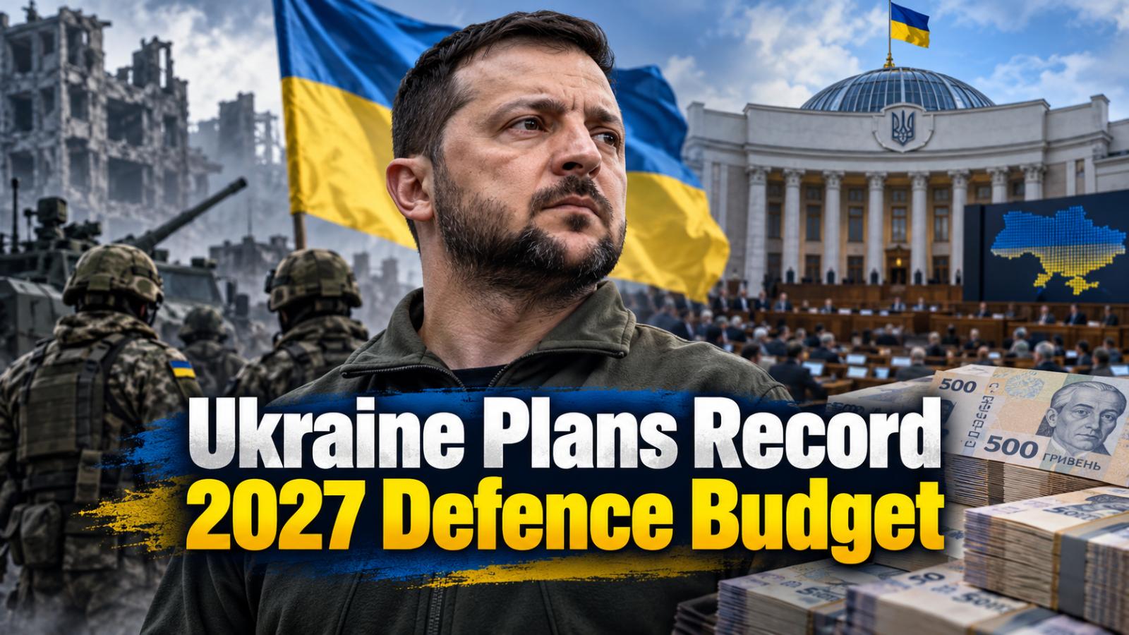Ukraine Defence Budget 2027 Hits Record $110 Billion