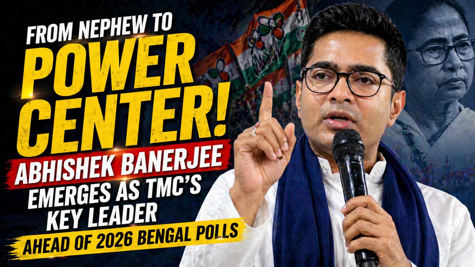 From Nephew to Power Center: Abhishek Banerjee’s Rise in Bengal Politics