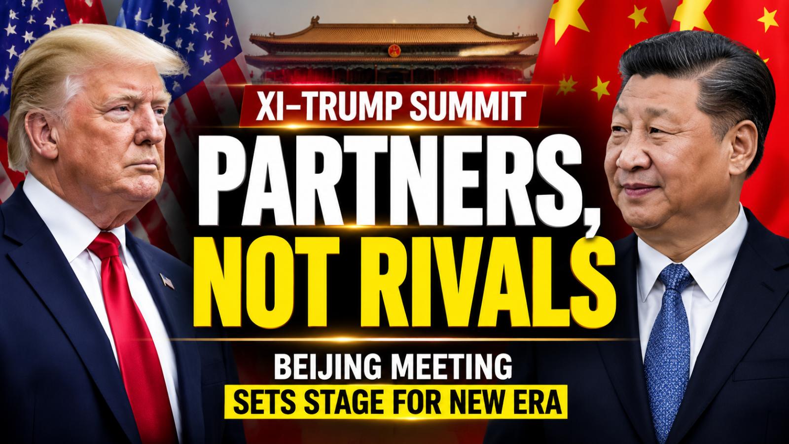 Xi and Trump Summit at Beijing