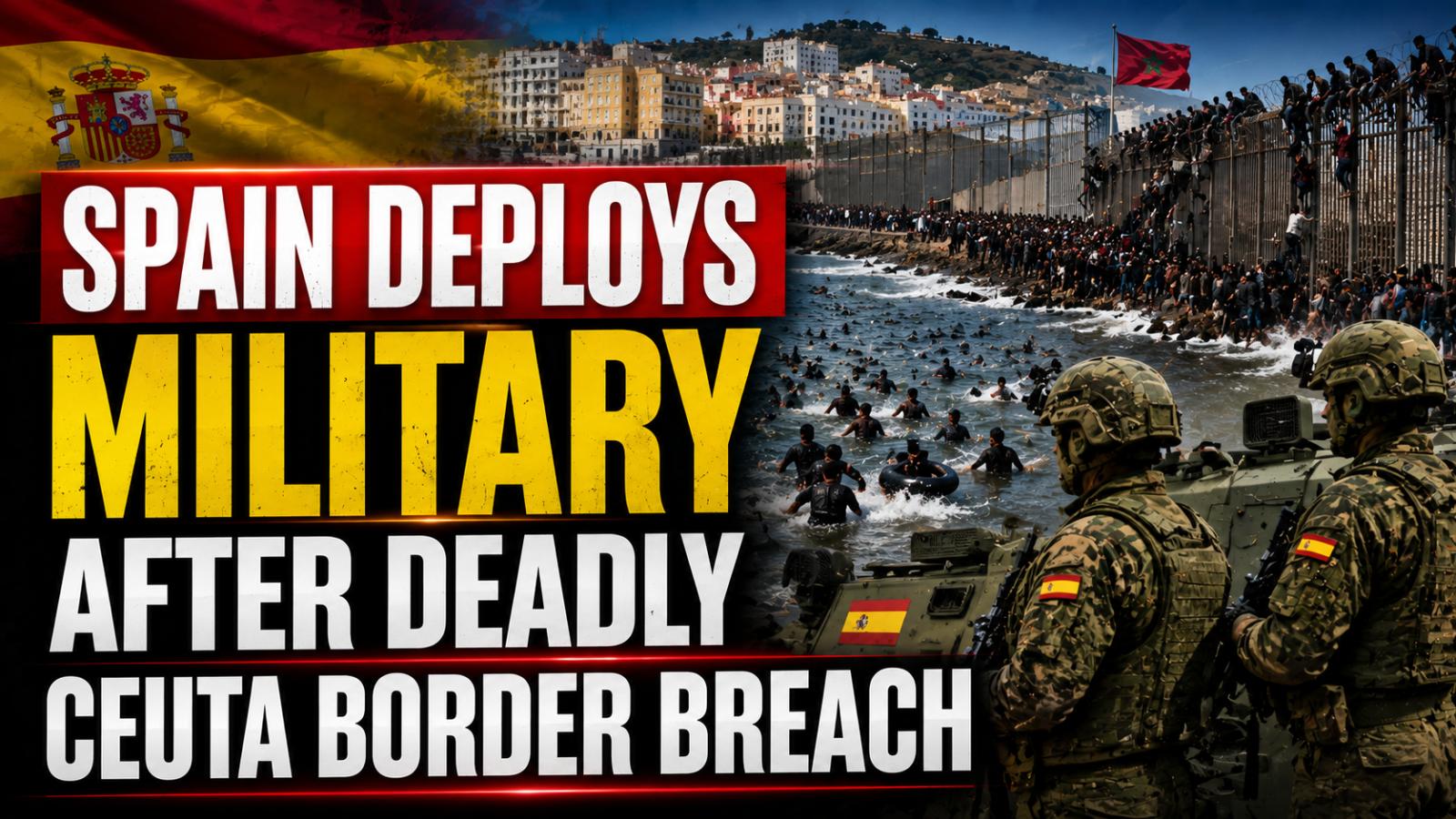Spain Deploys Military After Deadly Ceuta Border Breach