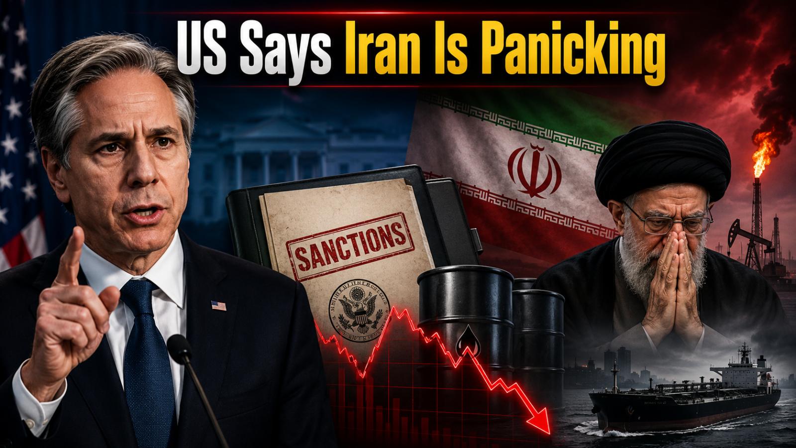 US Iran Sanctions Pressure Grows as Bessent Says Tehran Panics