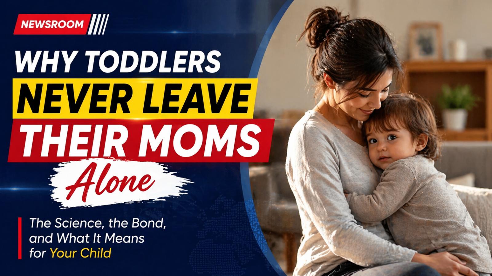 The Science Behind Toddlers Following Their Mothers Everywhere