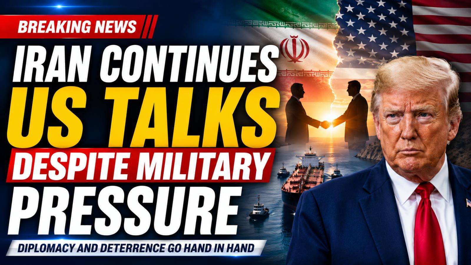 Iran Continues US Talks Despite Military Pressure