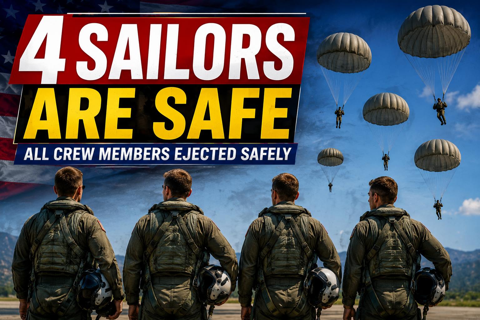 Four Sailors Survive Midair Collision of Navy Jets During Gunfighter Skies