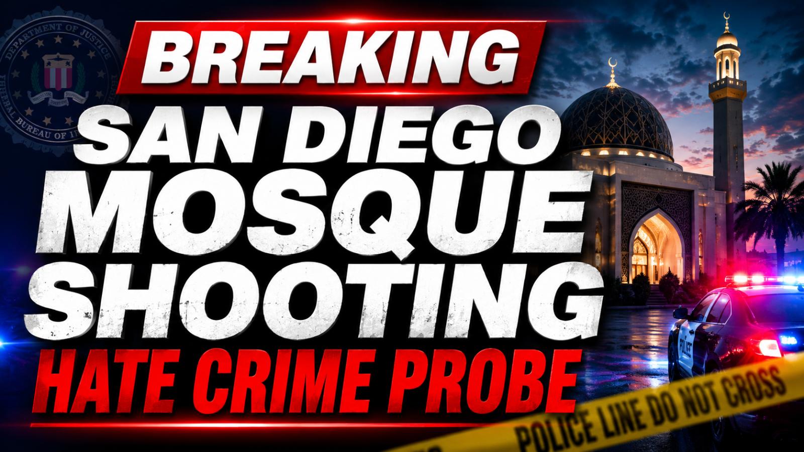 San Diego Mosque Shooting Teen Suspects Found Dead After Three Killed