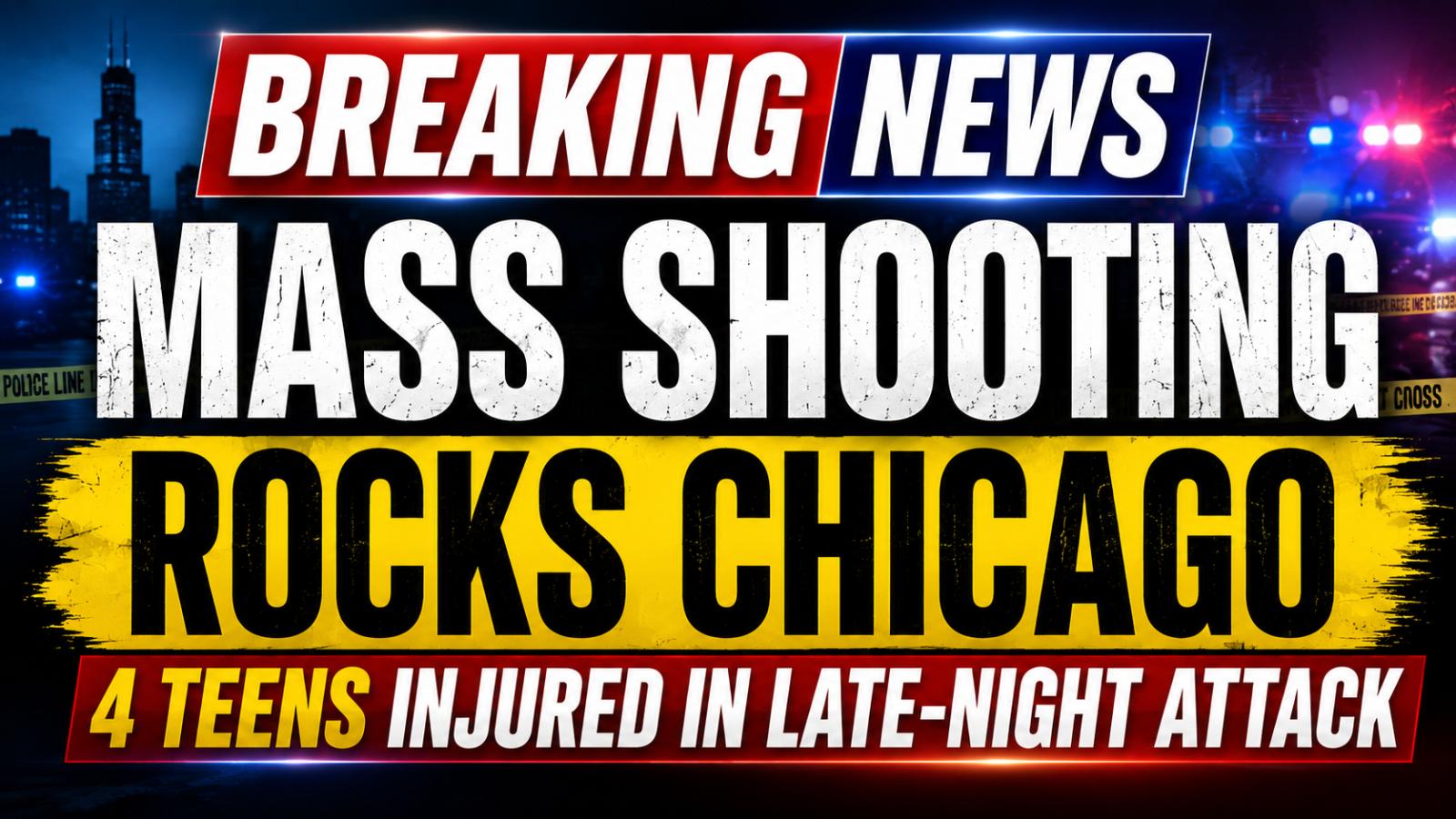 Chicago Mass Shooting Injures Four Teens in Little Village