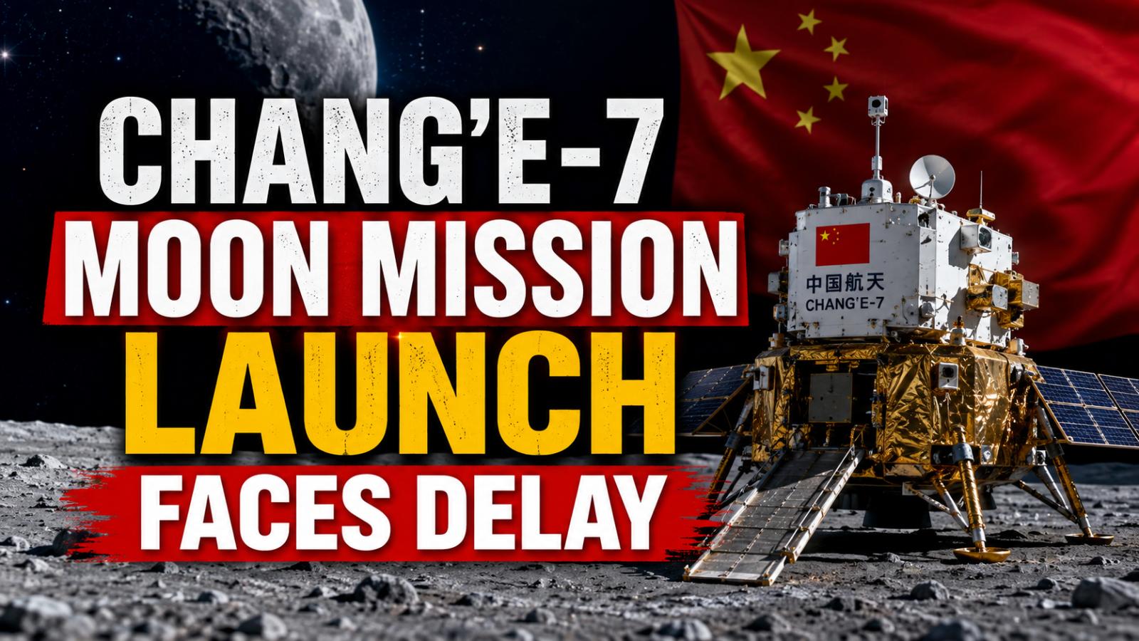 Chang’e-7 Moon Mission Faces Launch Delay in China
