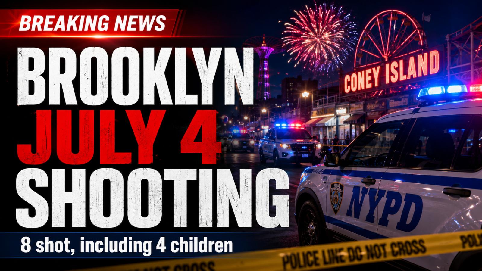 Eight shot in Brooklyn during July 4 celebration