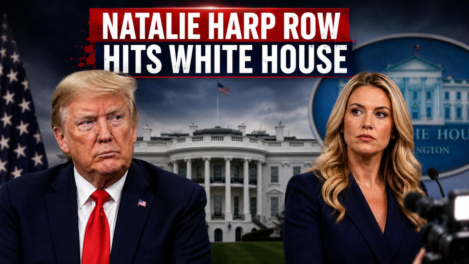 Natalie Harp Trump Row Grows After Jon Ossoff Remarks