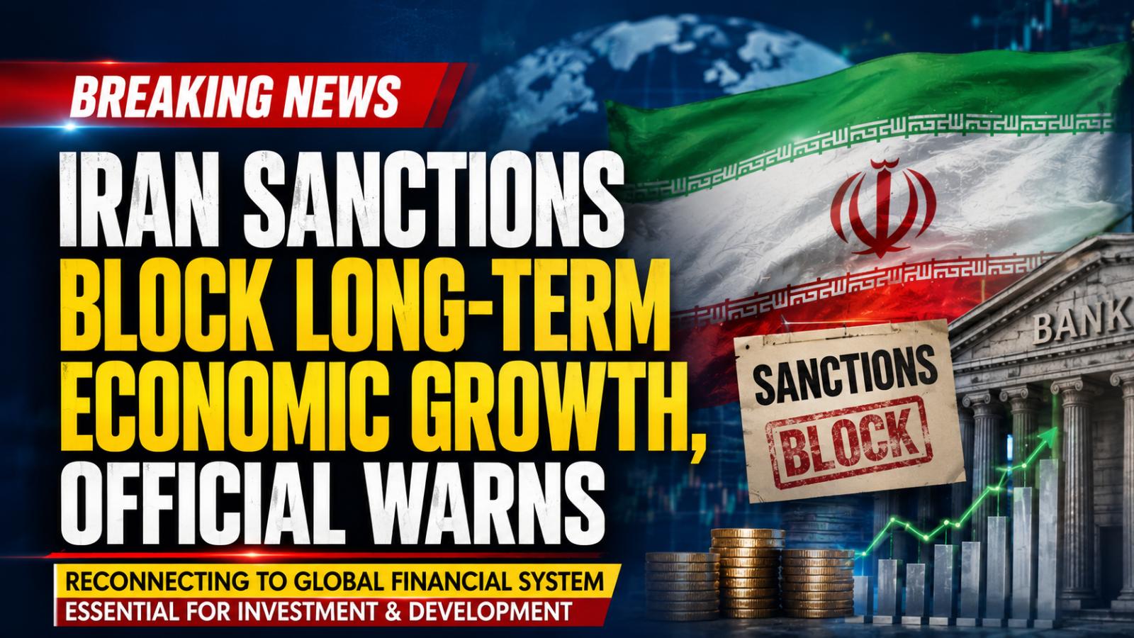 Iran Sanctions Block Long-Term Economic Growth, Official Warns